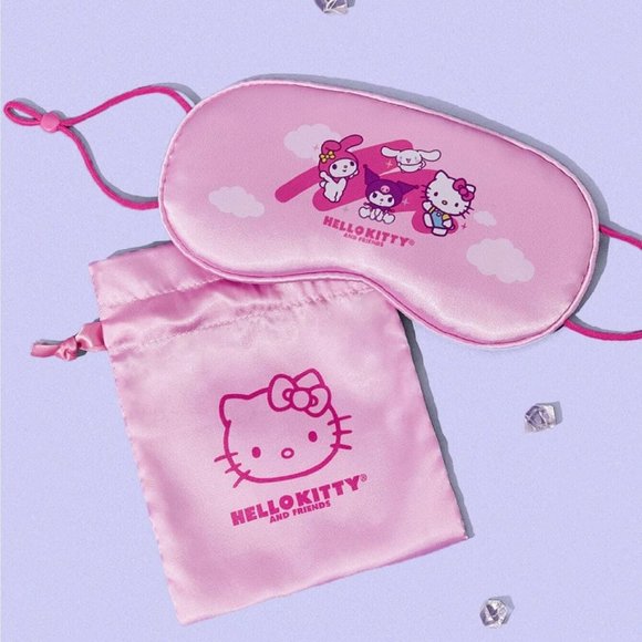Hello Kitty & Friends 1pc Satin Sleep Mask with Storage Bag - Picture 6 of 6
